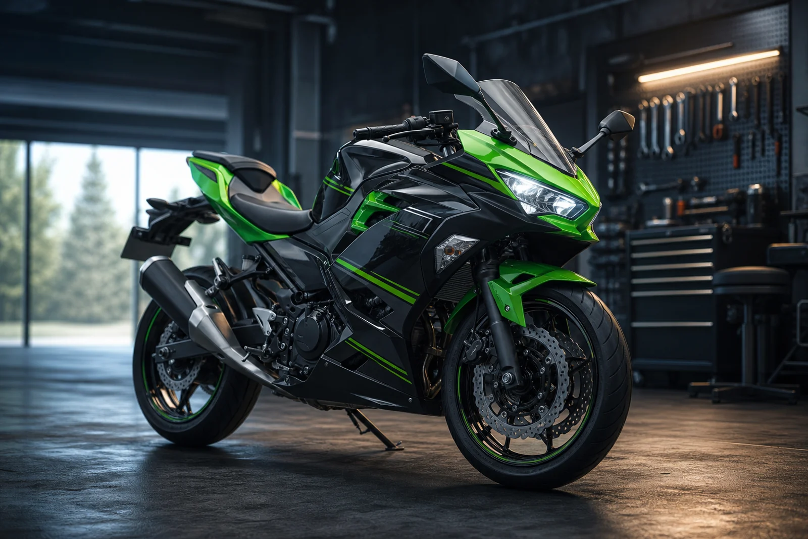 2. Kawasaki Ninja 400 : une sportive accessible